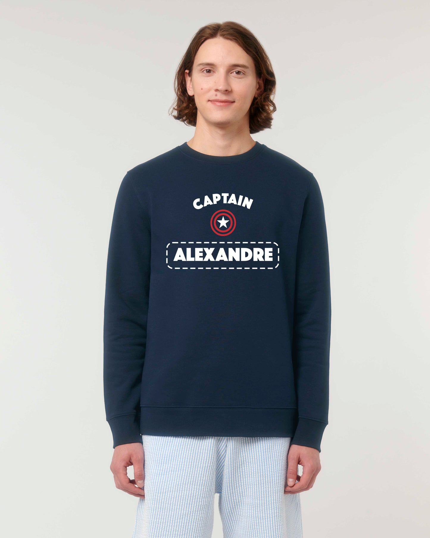 Sweat Homme personnalisable "Captain"