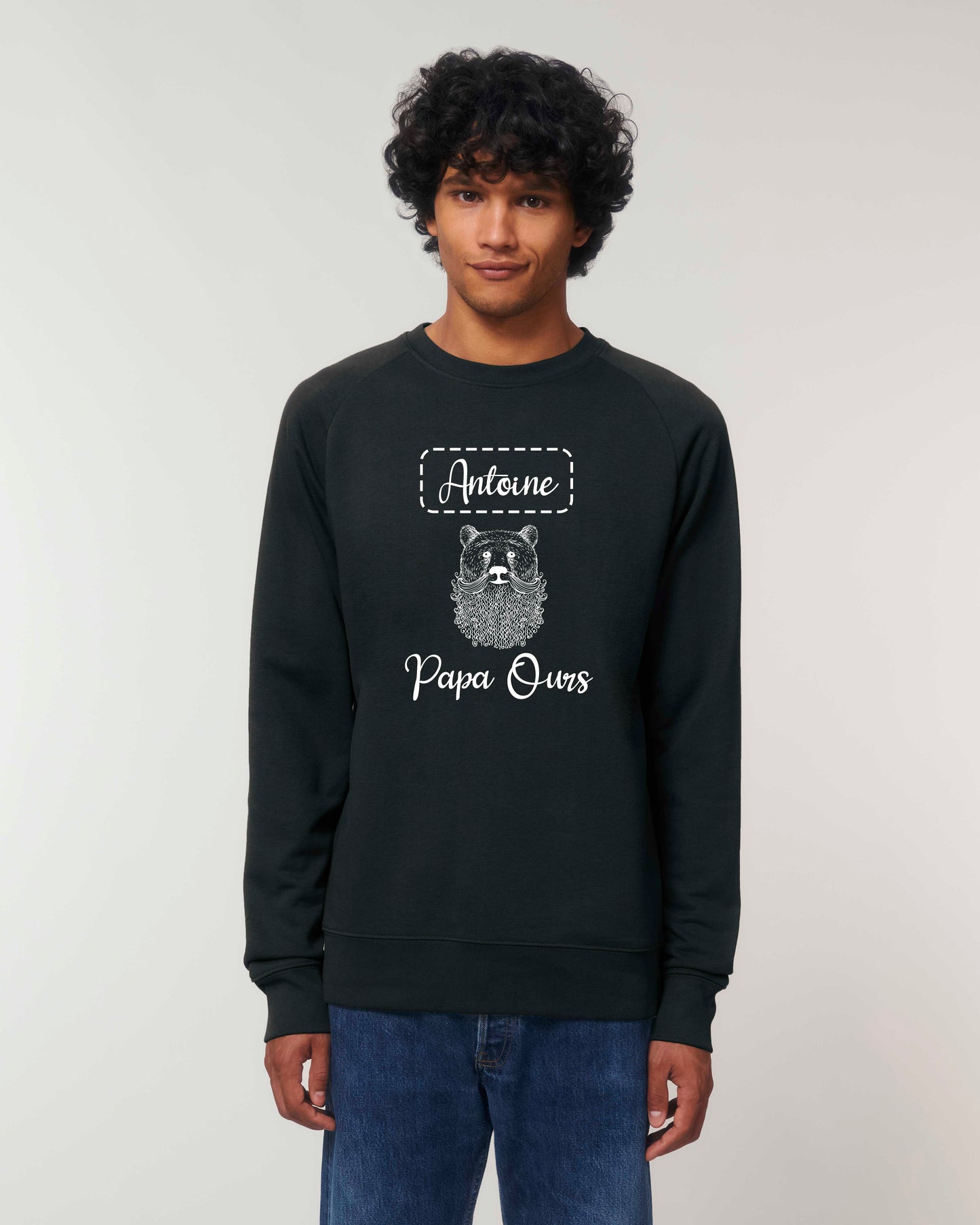 Sweat Homme personnalisable "Papa ours"