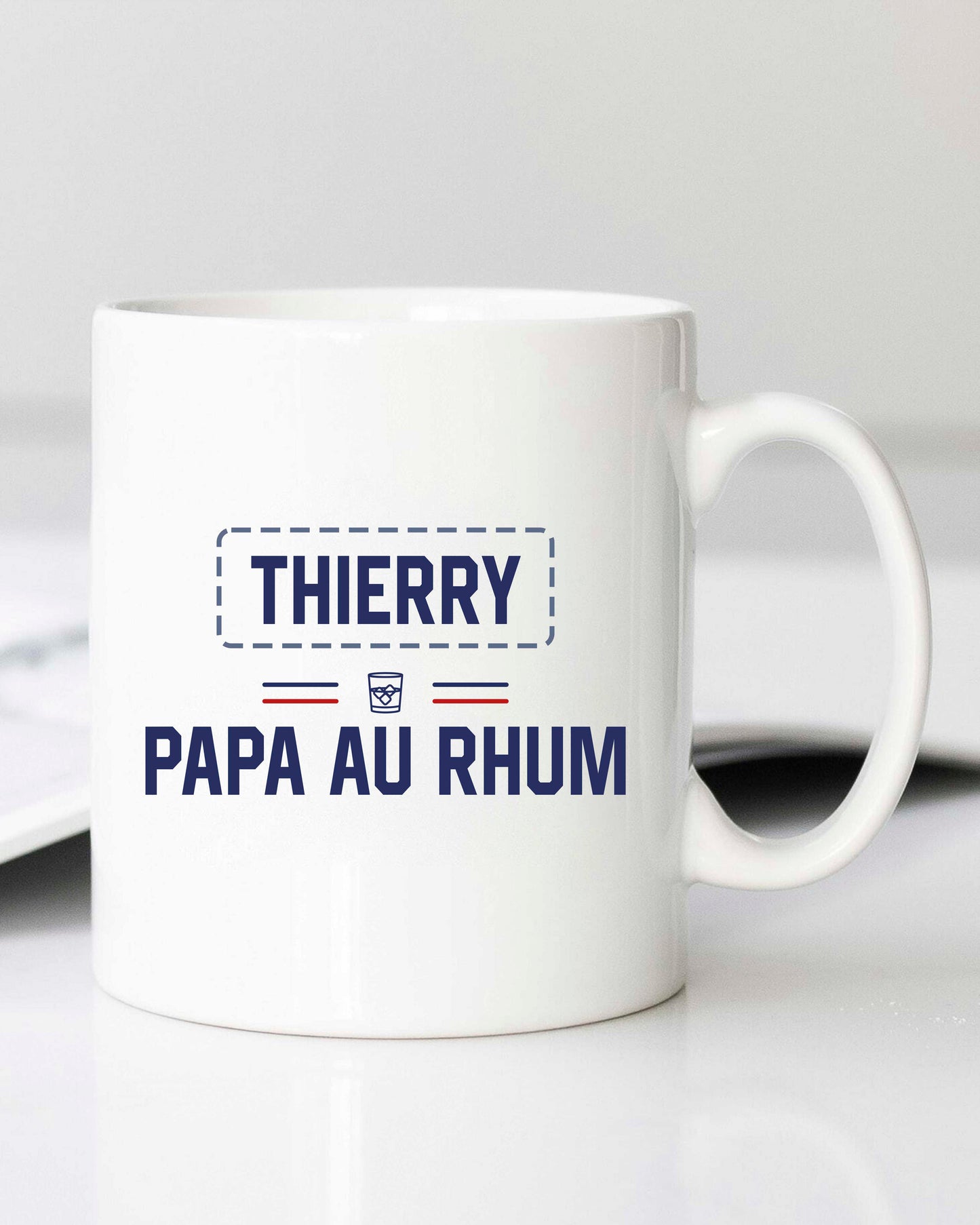 Mug personnalisable "Papa au rhum"