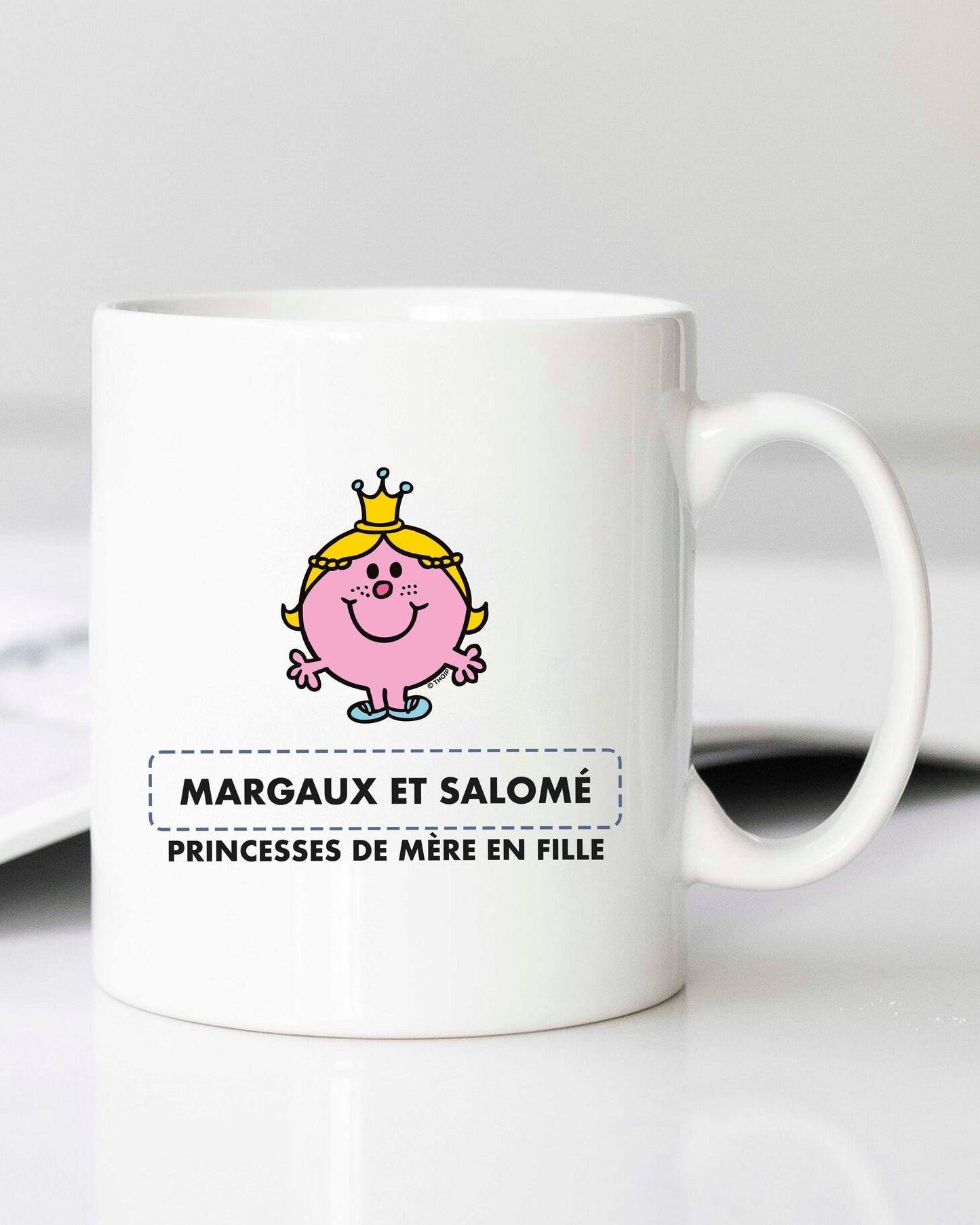 Mug personnalisable "Princesses de mère en fille"