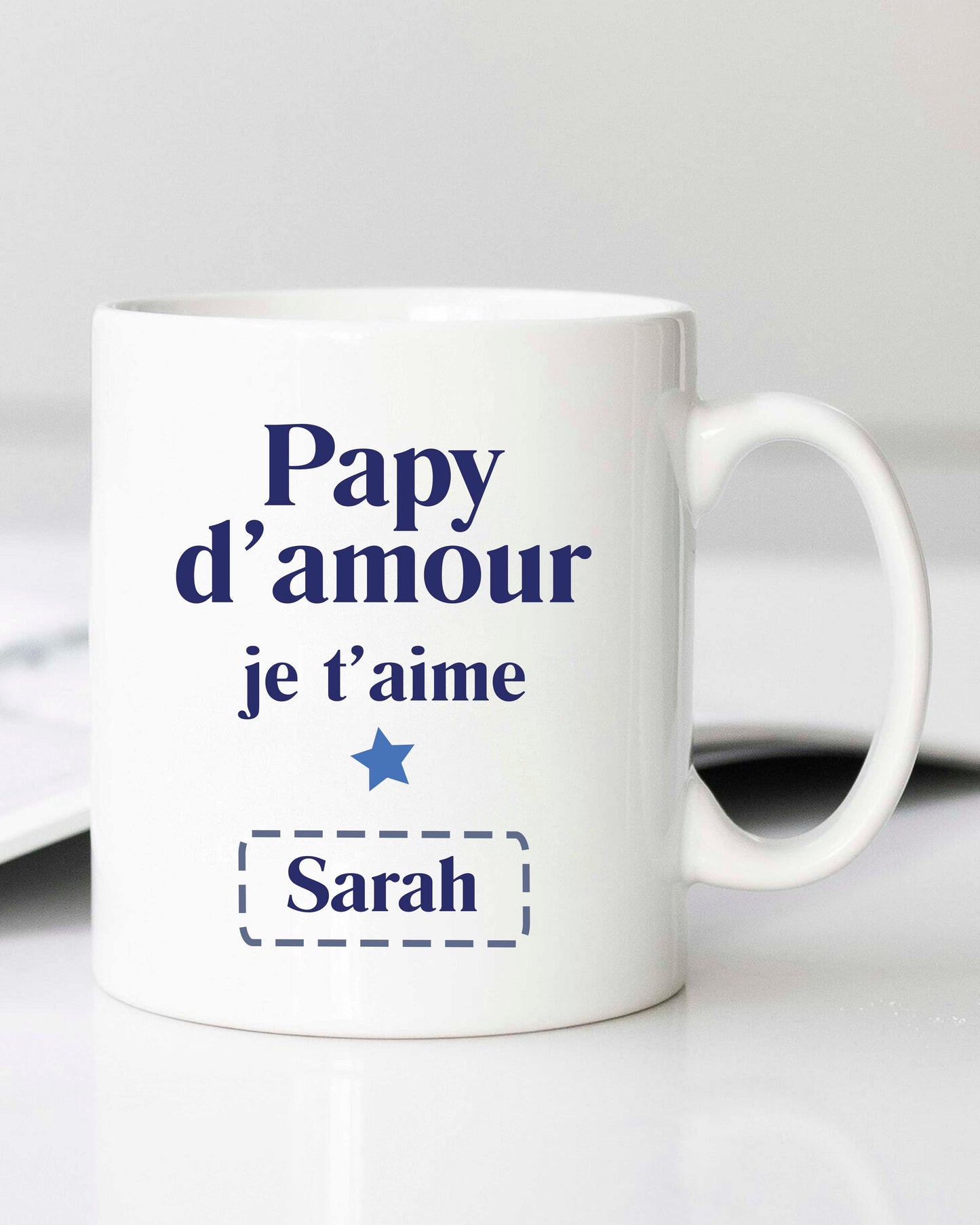 Mug personnalisable "Papy d'amour"