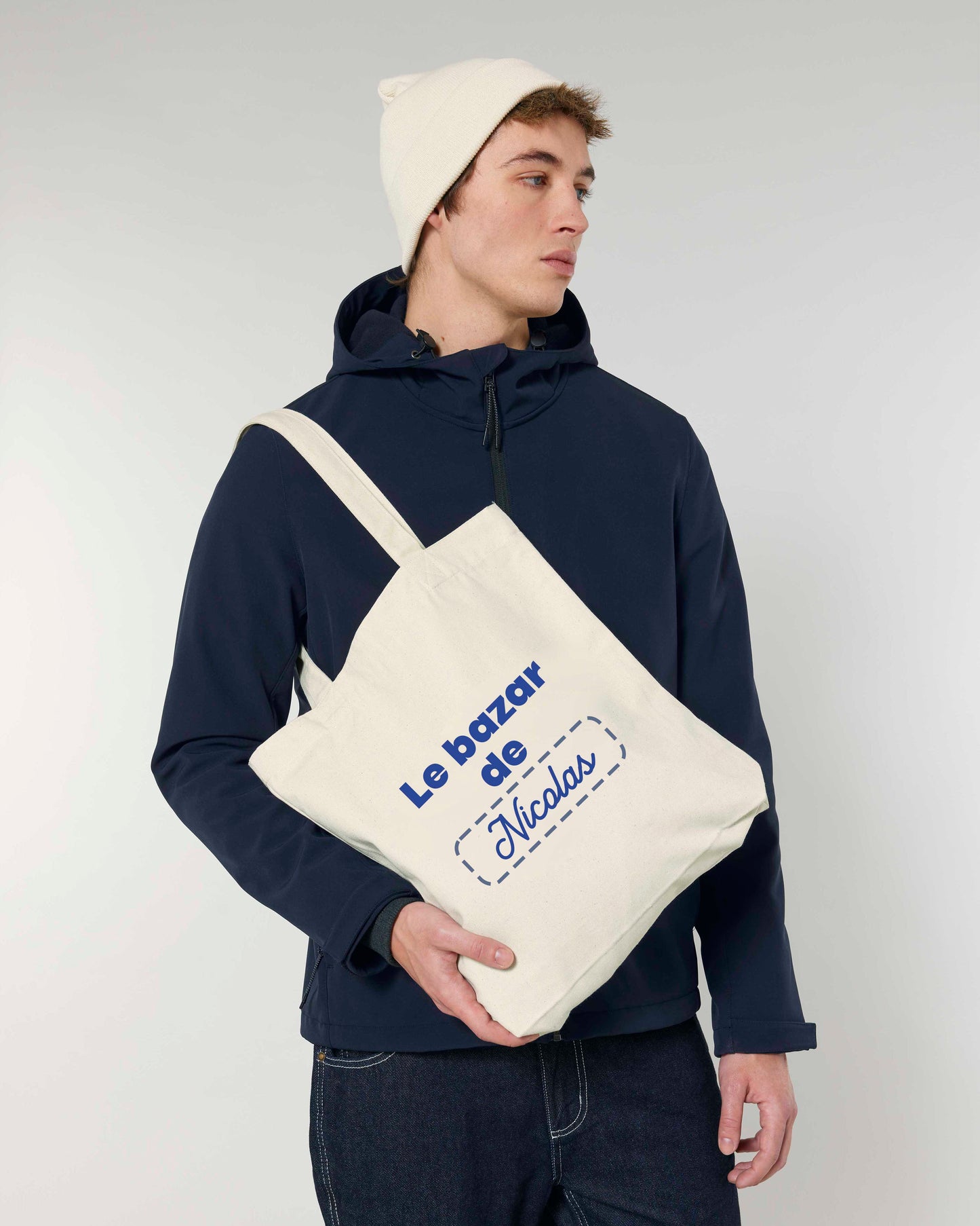 Totebag personnalisable "Le bazar de"