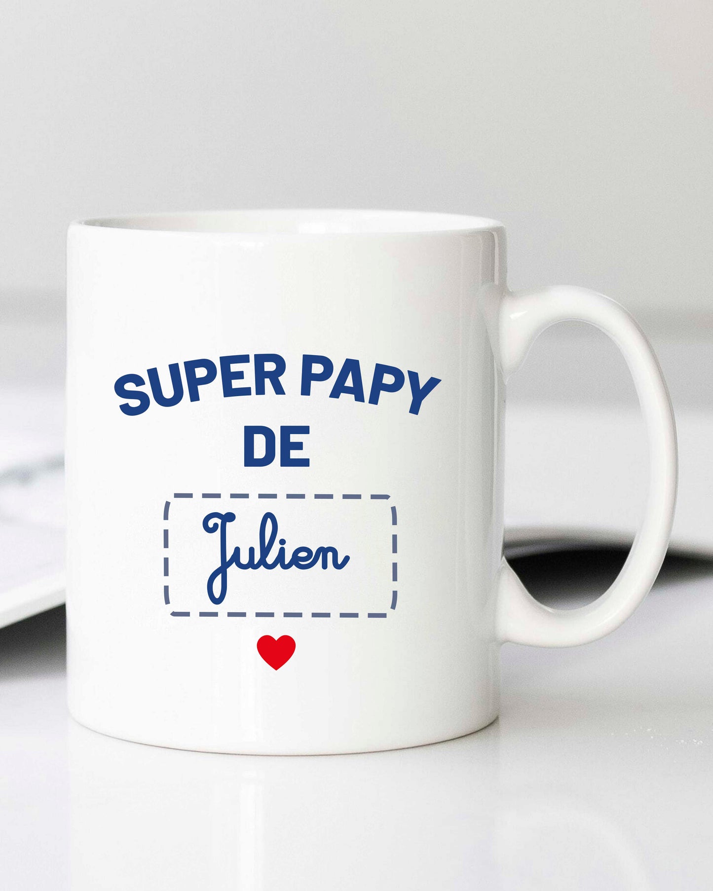 Mug personnalisable "Super papy de"