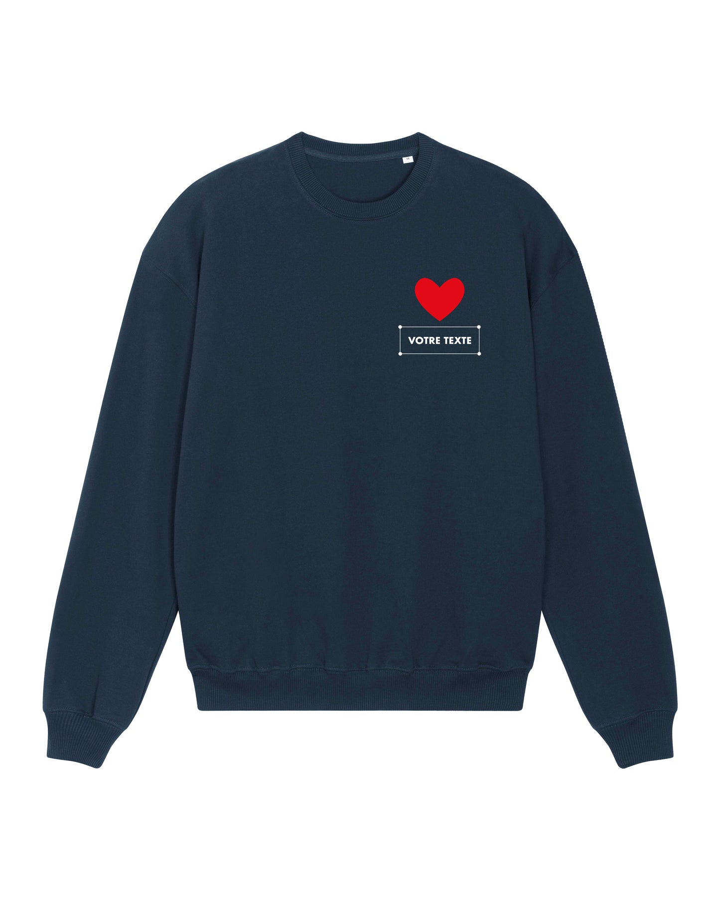 Sweat Femme personnalisable "Coeur + prénom"