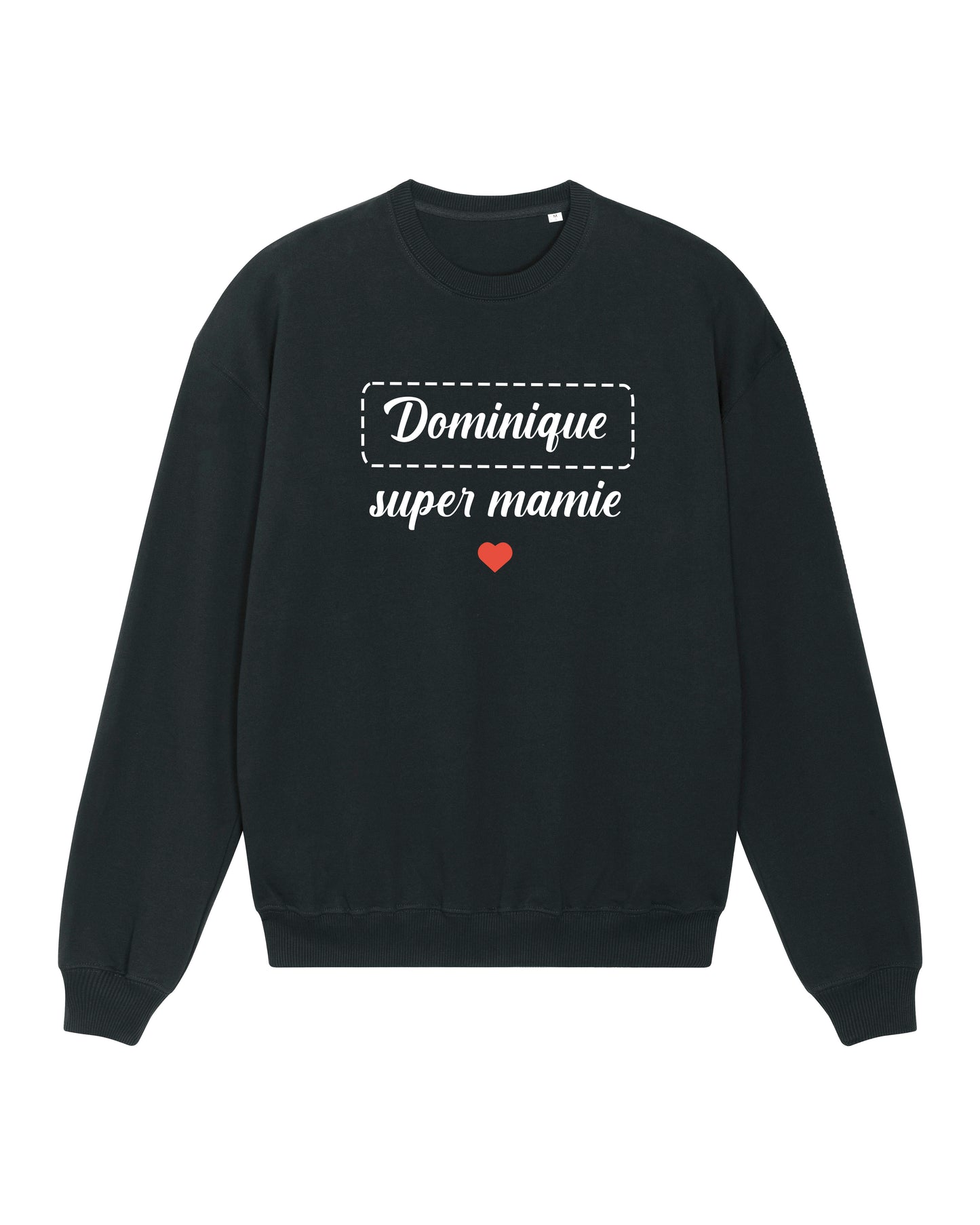 Sweat Femme personnalisable "Super mamie coeur"