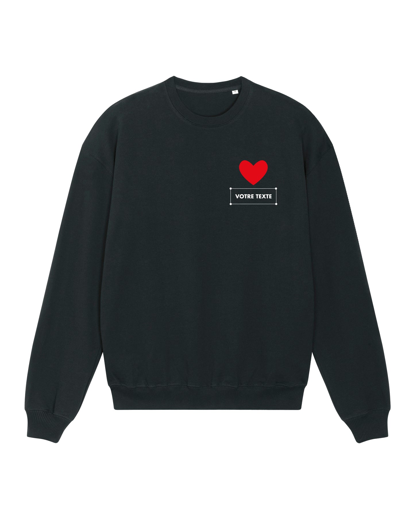 Sweat Femme personnalisable "Coeur + prénom"