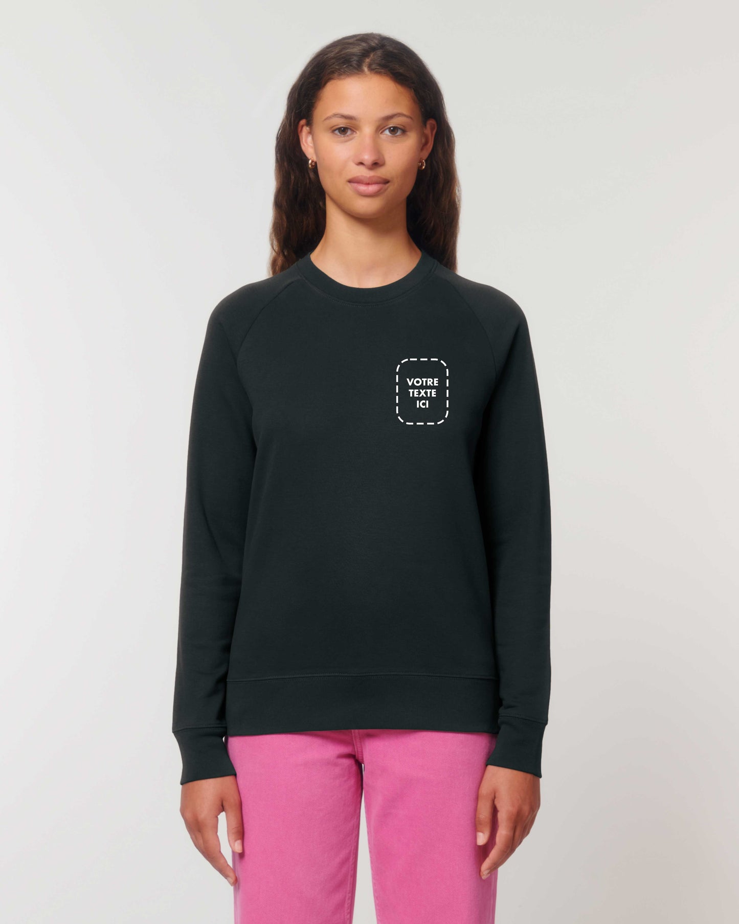 Sweat Femme personnalisable sur le coeur